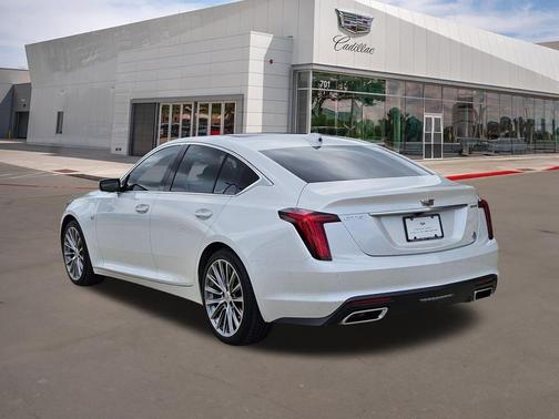 Crystal White Tricoat 2024 Cadillac CT5 Premium Luxury