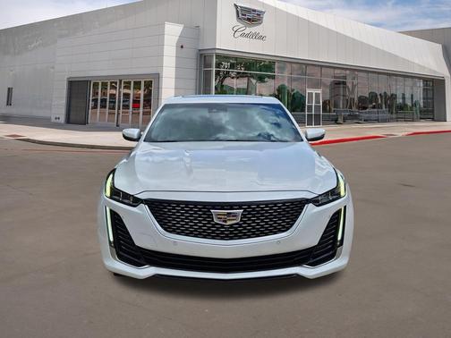 Crystal White Tricoat 2024 Cadillac CT5 Premium Luxury