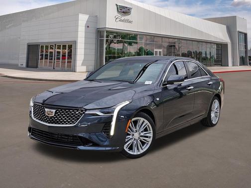 Deep Space Metallic 2026 Cadillac CT4 Premium Luxury RWD