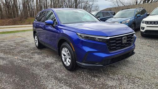 Blue 2025 Honda CR-V LX AWD