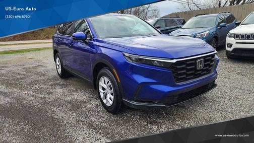 Blue 2025 Honda CR-V LX AWD