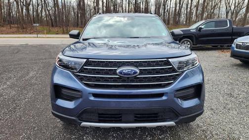 Blue 2021 Ford Explorer XLT