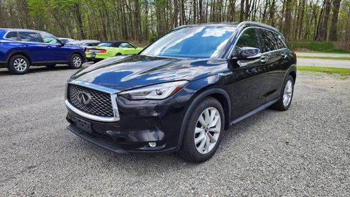 Black 2019 INFINITI QX50 ESSENTIAL