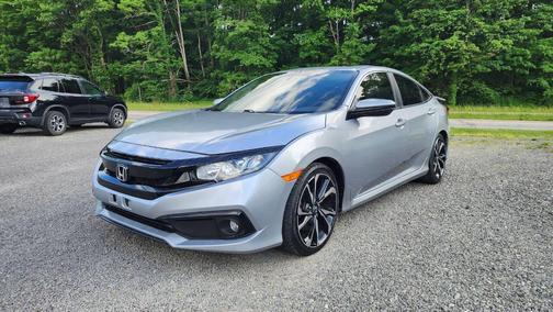 Lunar Silver Metallic 2019 Honda Civic Si Base