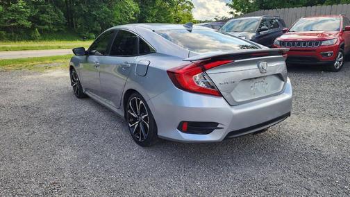 Lunar Silver Metallic 2019 Honda Civic Si Base