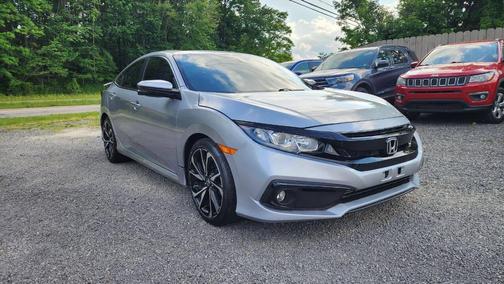 Lunar Silver Metallic 2019 Honda Civic Si Base