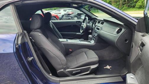 Blue 2012 Ford Mustang V6