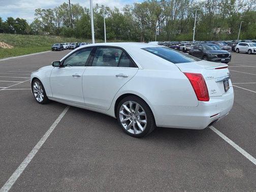 Crystal White Tricoat 2016 Cadillac CTS 2.0L Turbo Performance