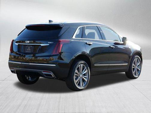 Stellar Black Metallic 2025 Cadillac XT5 Premium Luxury