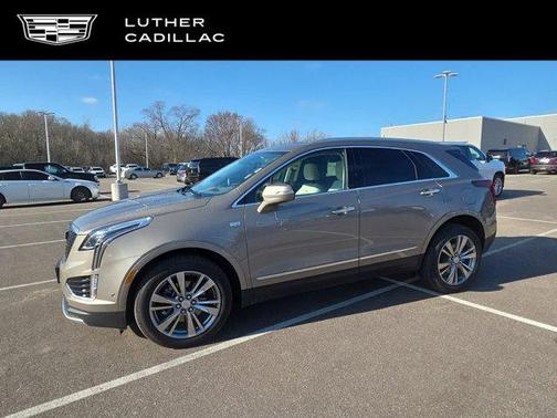 Latte Metallic 2023 Cadillac XT5 Premium Luxury