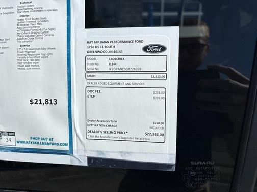 2016 Subaru Crosstrek 2.0i Limited