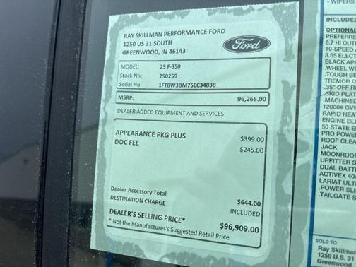 2025 Ford F-350 Lariat