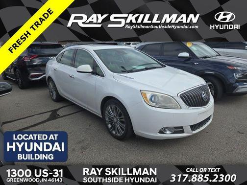 Summit White 2014 Buick Verano Leather Group Sedan