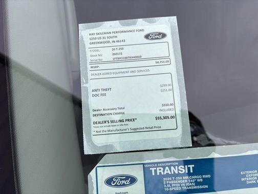 2026 Ford Transit-250 Base