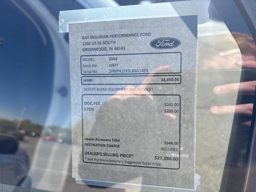 2020 Ford Edge SEL