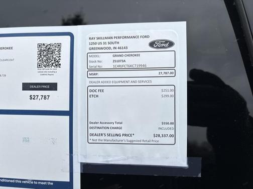 2019 Jeep Grand Cherokee High Altitude