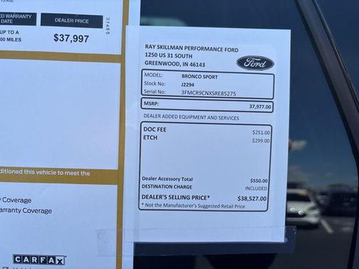 Green Metallic 2025 Ford Bronco Sport Outer Banks