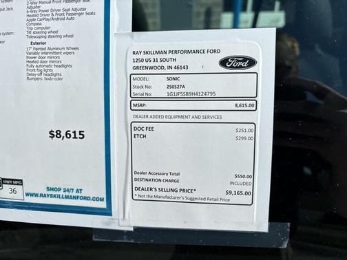 2017 Chevrolet Sonic Premier