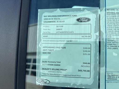 2026 Ford F-250 XL