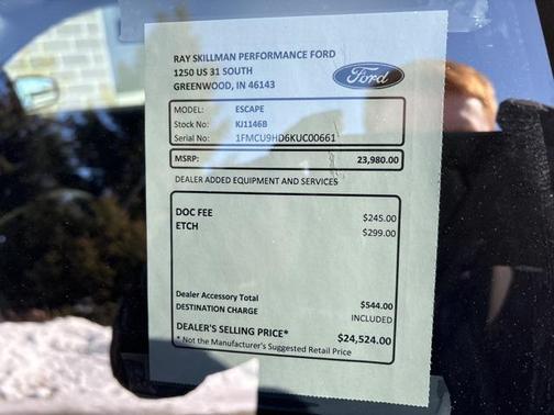 2019 Ford Escape SEL