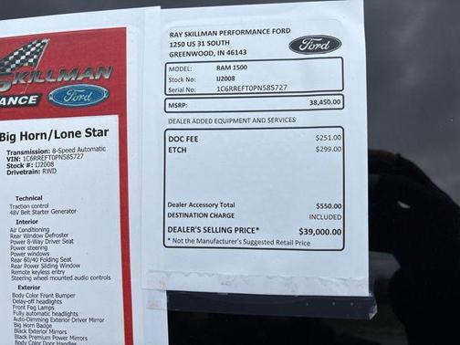 2023 RAM 1500 Big Horn/Lone Star