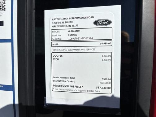 2021 Jeep Gladiator Overland