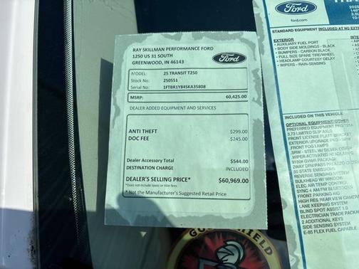 2025 Ford Transit-250 Base