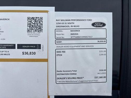 Cactus Gray 2024 Ford Maverick Lariat
