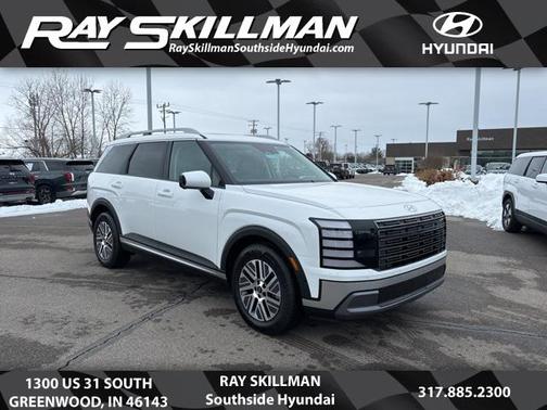 White Pearl 2026 Hyundai Palisade Hybrid SEL Premium 8P SUV