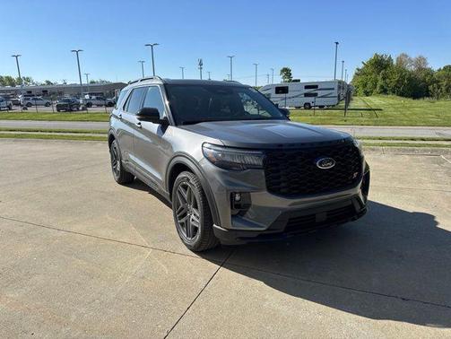 Carbonized Gray Metallic 2026 Ford Explorer ST
