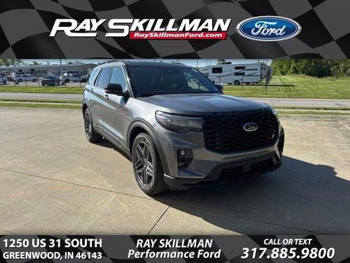 Carbonized Gray Metallic 2026 Ford Explorer ST