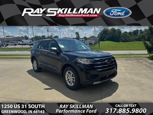 Agate Black Metallic 2026 Ford Explorer Active