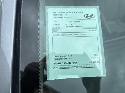2020 Buick Envision FWD Preferred