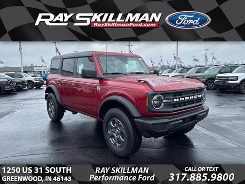 Ruby Red Metallic Tinted Clearcoat 2025 Ford Bronco Big Bend SUV