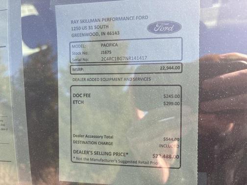 2022 Chrysler Pacifica Touring L