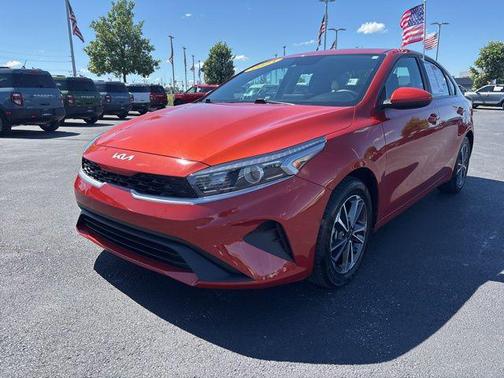 Fire Orange 2023 Kia Forte LXS