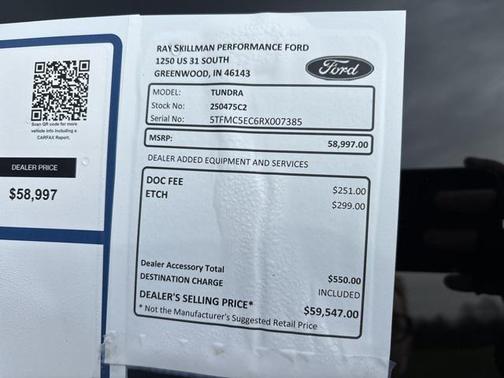 2024 Toyota Tundra Hybrid 1794 Edition