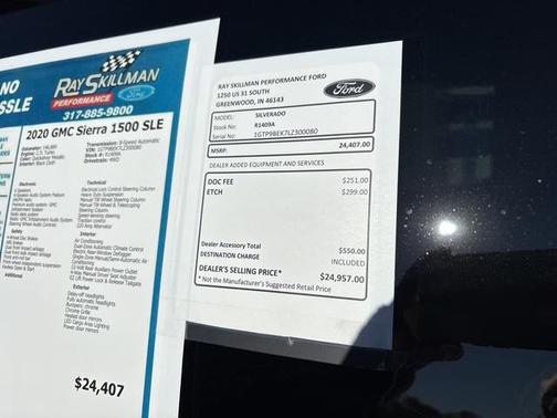 2020 GMC Sierra 1500 SLE