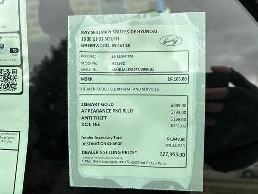 2026 Hyundai ELANTRA Sport