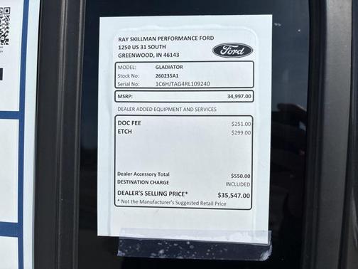 2024 Jeep Gladiator Sport S