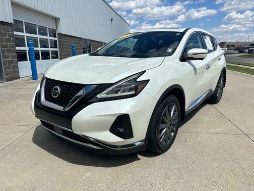 Pearl White Tricoat 2021 Nissan Murano SV Intelligent AWD