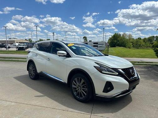 Pearl White Tricoat 2021 Nissan Murano SV Intelligent AWD