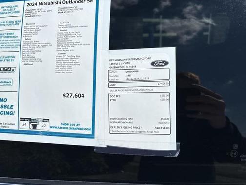 2024 Mitsubishi Outlander SE 2.5 S-AWC