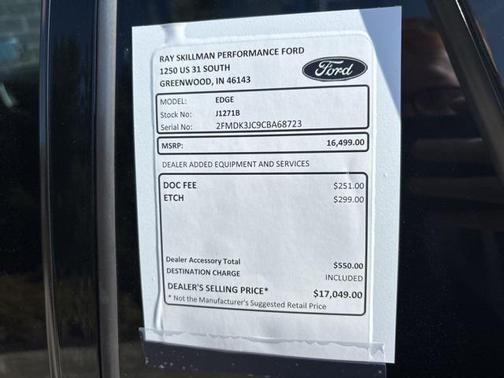 2012 Ford Edge SEL