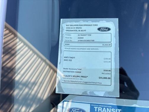 2025 Ford Transit-250 Base