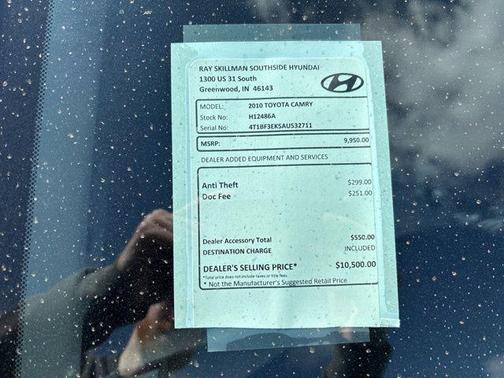 2010 Toyota Camry LE