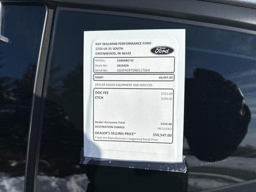 2022 Chevrolet Camaro 2SS