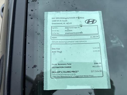 2020 Ford Edge ST