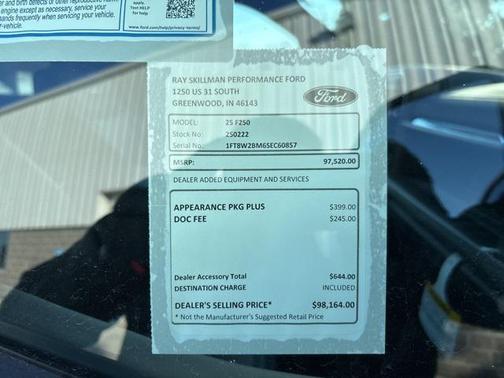 2025 Ford F-250 Platinum