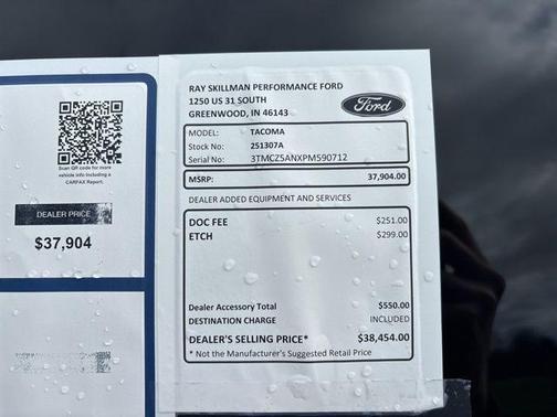 2023 Toyota Tacoma TRD Sport